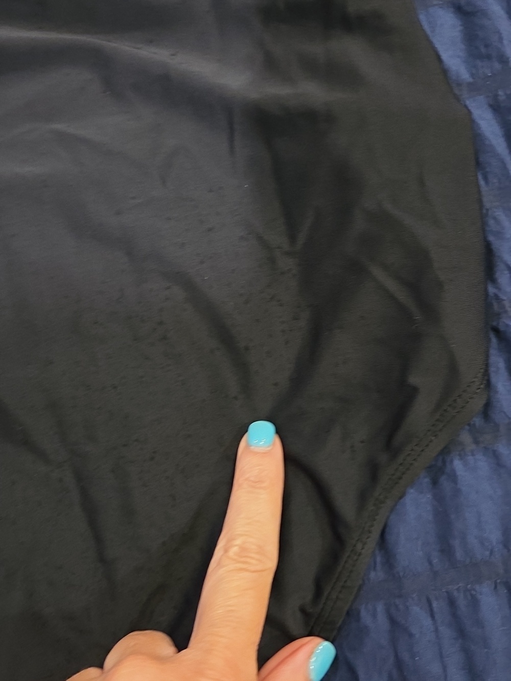 Cupshe Black One-Piece Swimsuit with Twist Front Size XL! - Picture 6 of 6